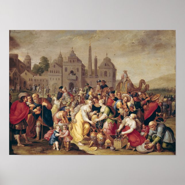 Die Exodus oder die Vasen der Ägypter Poster (Vorne)