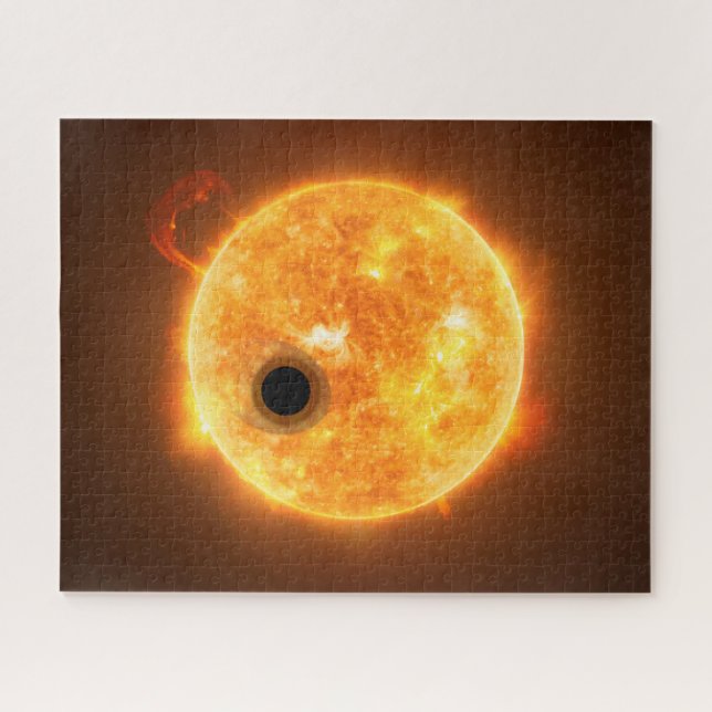 Die Exoplanet Wasp-107b ist ein Gasriese (Horizontal)