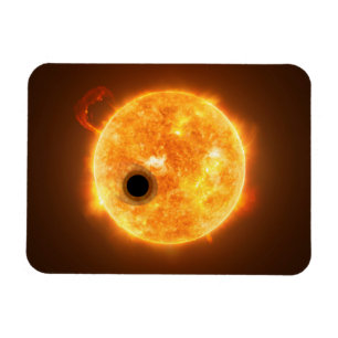 Die Exoplanet Wasp-107b ist ein Gasriese Magnet