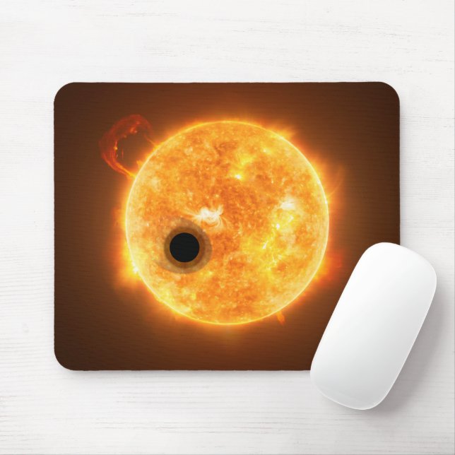 Die Exoplanet Wasp-107b ist ein Gasriese Mousepad (Mit Mouse)