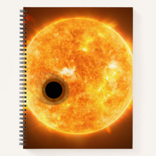 Die Exoplanet Wasp-107b ist ein Gasriese Notizbuch