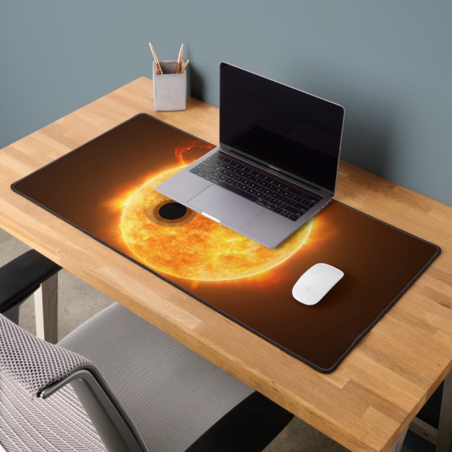 Die Exoplanet Wasp-107b ist ein Gasriese Schreibtischunterlage (Büro 2)