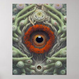 Die Eyeball-Pflanze Poster