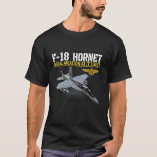 Die F 18 Hornet in Aktion Marinefliegerei an ihrem T-Shirt