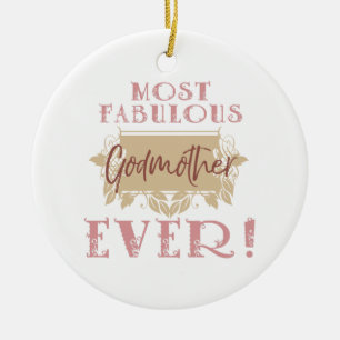 Die fabelhafteste Großmutter der Welt Keramik Ornament