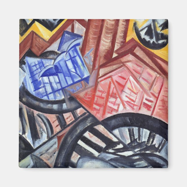 Die Fabrik und die Brücke Magnet (Vorne)