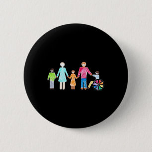 Die Fähigkeiten überwiegen die Behinderungen, die Button