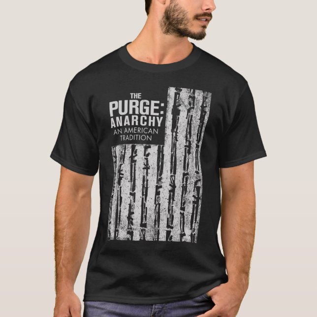 Die Fahne der Räuberangarchie-Waffen T-Shirt (Vorderseite)