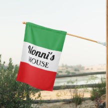 Die Fahne des Nonni House Funny Italian House
