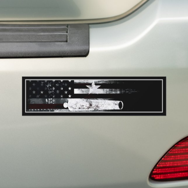 Die Fahne Star und Cannon Industrial American Autoaufkleber (Auf Auto)
