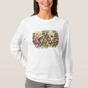 Die Falke-Jagd, vom Manuskript T-Shirt