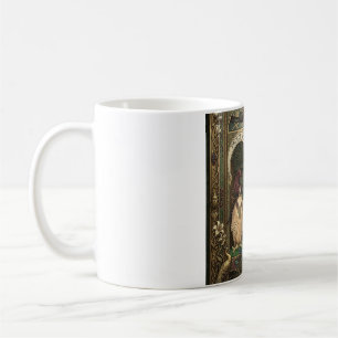 Die Falken des Ostens - Jugendstil-Falknerei Kaffeetasse