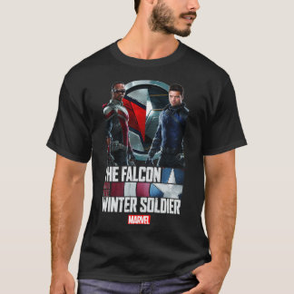 Die Falken und das Winter Soldaten-Poster T- T-Shirt
