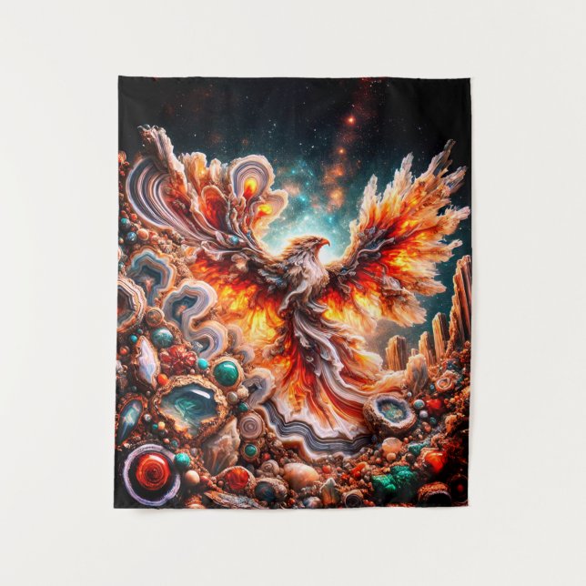 Die Falken Wandteppich (Vorderseite)