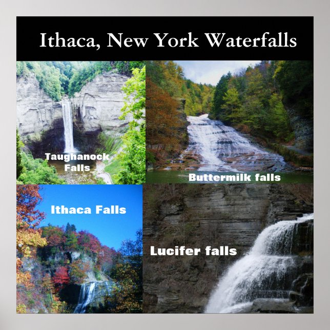 DIE FÄLLE DES ITHACA-NEW YORK-Posters Poster (Vorne)
