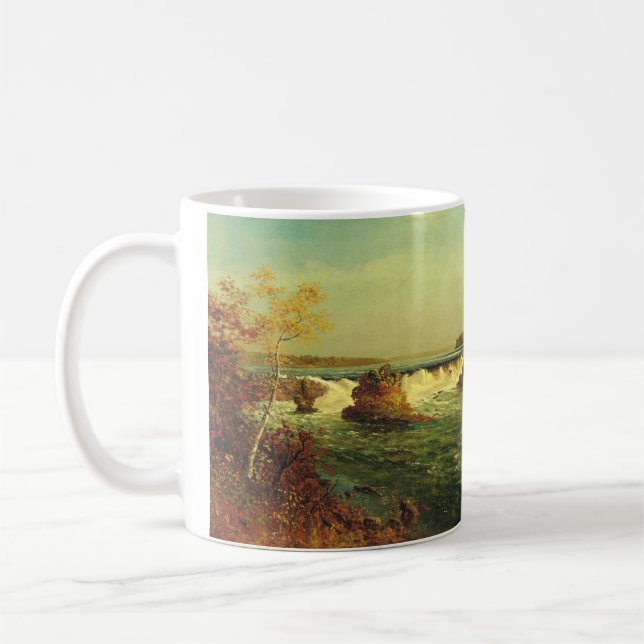 Die Fälle von Saint Anthony von Albert Bierstadt Kaffeetasse (Links)