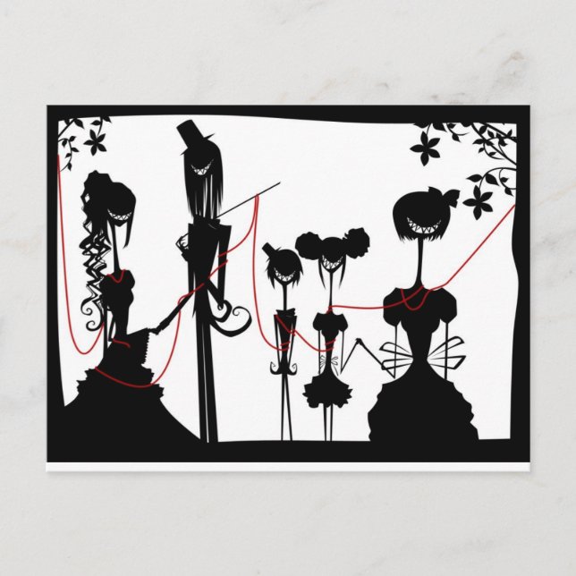 Die Familie Cheshire Postkarte (Vorderseite)