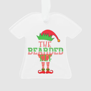 Die Familie der Bartelfen passt zu Weihnachten Paj Ornament