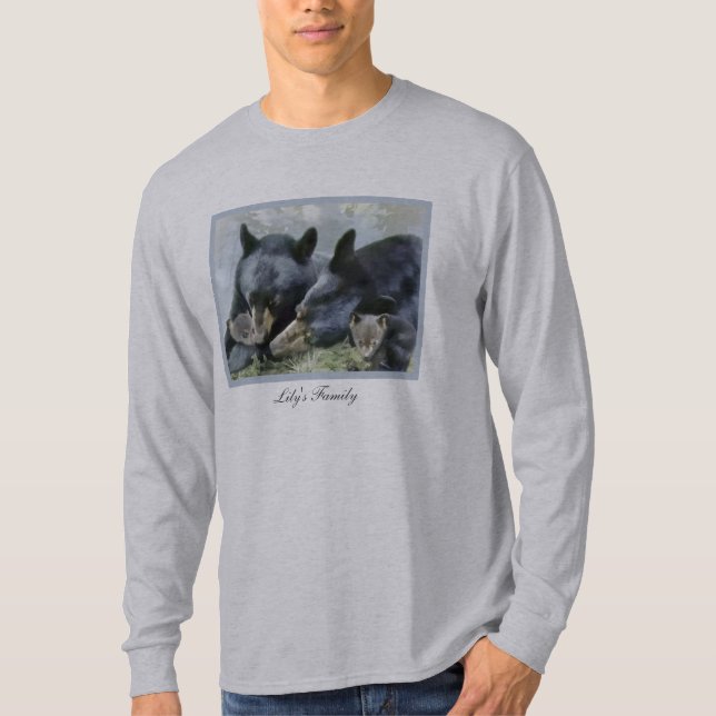 Die Familie der Lilie langärmlige T T-Shirt (Vorderseite)