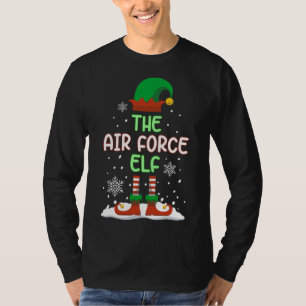 Die Familie der Luftwaffe Elf Funny passt Weihnach T-Shirt