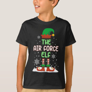 Die Familie der Luftwaffe Elf Funny passt Weihnach T-Shirt