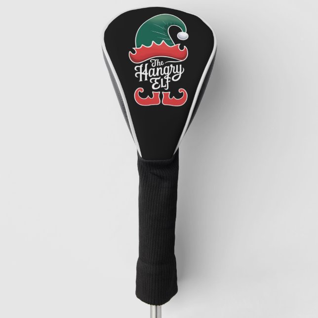 Die Familie Hangry Elf - Weihnachten Golf Headcover (Vorderseite)