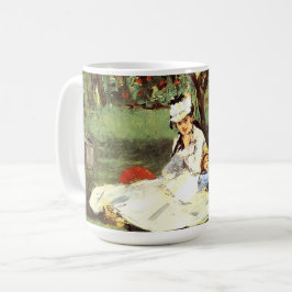 Die Familie Monet in ihrem Garten Edouard Manet Kaffeetasse