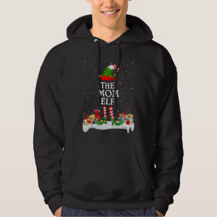 Die Familie passt Weihnachten an den Mama Elf Hoodie