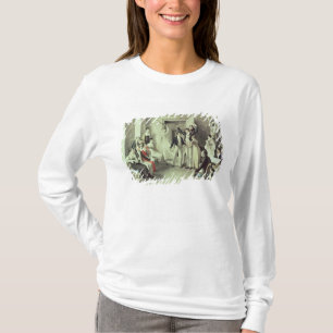 Die Familie von Franz Peter Schubert, der Spiele T-Shirt
