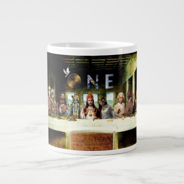 Die Familien-Abendtisch-Tasse Jumbo-Tasse (Vorderseite)