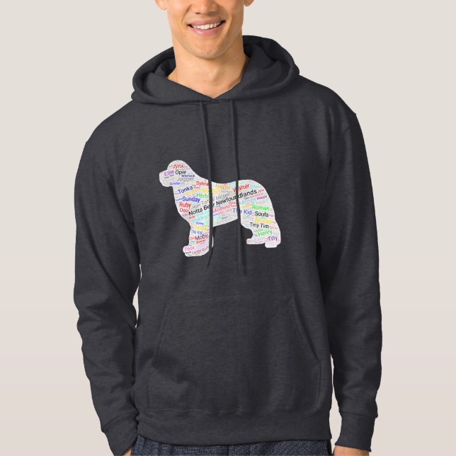 Die Familien-Sweatshirt der Notta Bärn-Männer Hoodie (Vorderseite)