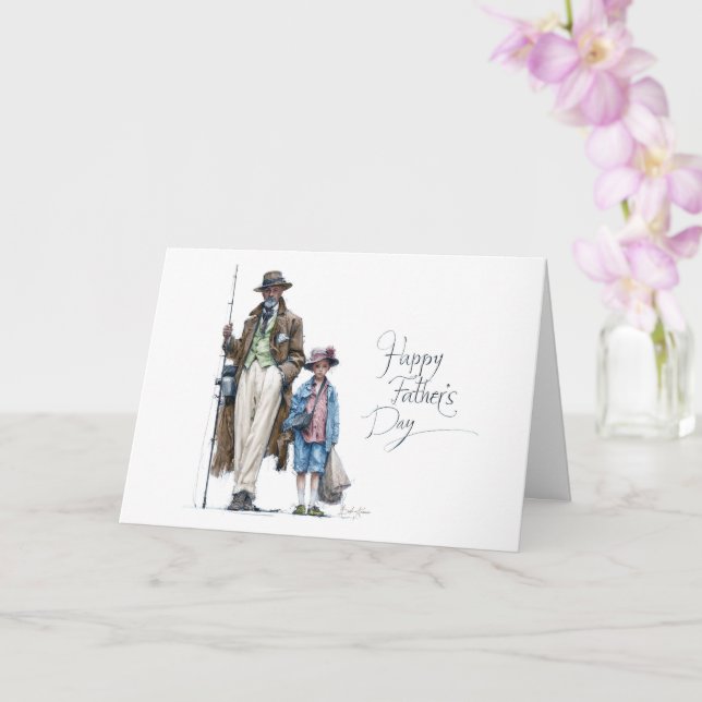 Die Fänge des Tages sind Zeit zusammen Karte (Orchidee)