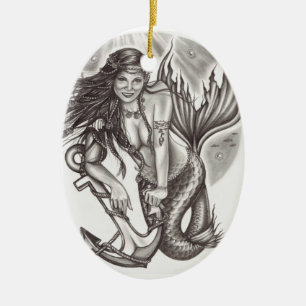 Die Fantasie des Seemanns Keramik Ornament