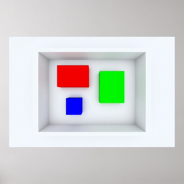 Die Farbbox Poster (Vorne)