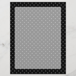Die Farbe der Polka-Punkte auf schwarzem Klick anp