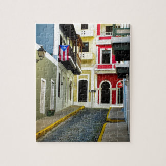 die Farbe von altem San Juan Puerto Rico