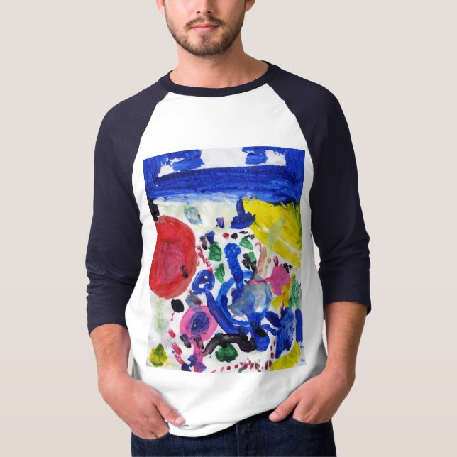 Die FARBE VON MUSIK T - Shirt (Vorderseite)