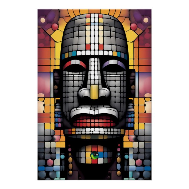 Die Farbe von RapaNui Poster (Vorderseite)