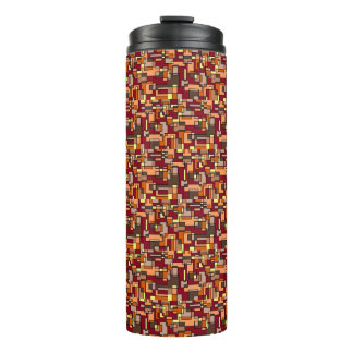 Die Farben der Natur warmer Erde Thermosbecher
