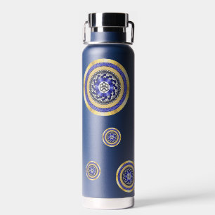 Die Farben der neuen Jahre Trinkflasche