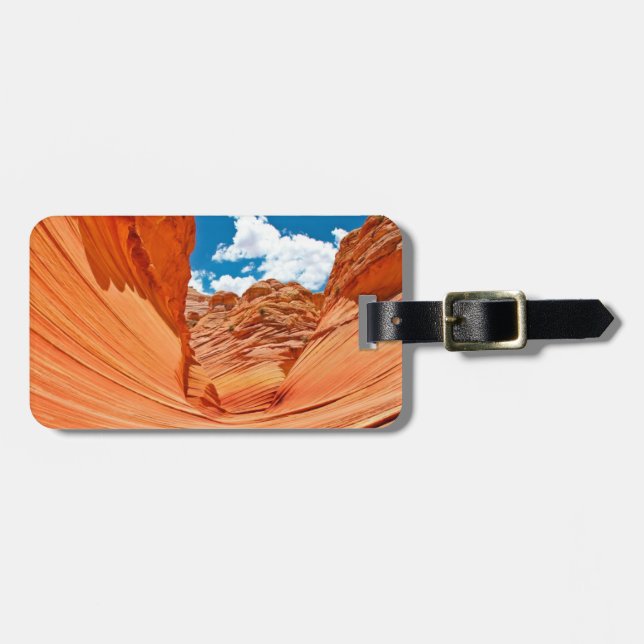 Die Farben der Welle Gepäckanhänger (Vorderseite horizontal)