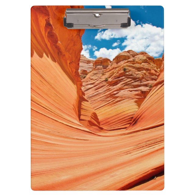 Die Farben der Welle Klemmbrett (Vorderseite)