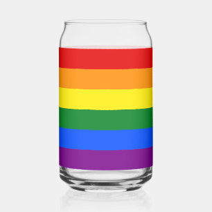 Die Farben des Regenbogens Dosenglas
