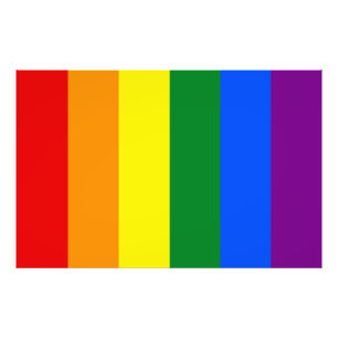 Die Farben des Regenbogens Fotodruck