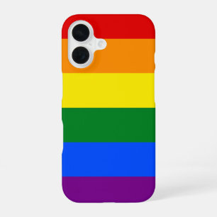 Die Farben des Regenbogens iPhone 16 Hülle