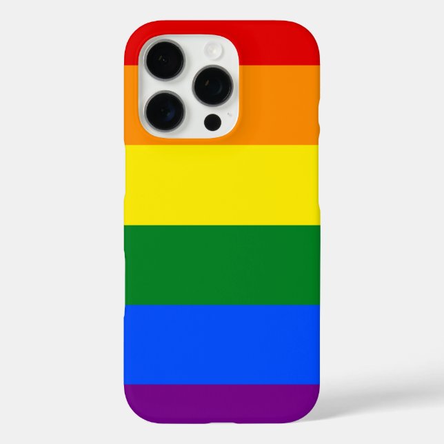 Die Farben des Regenbogens iPhone 16 Pro Hülle (Rückseite)