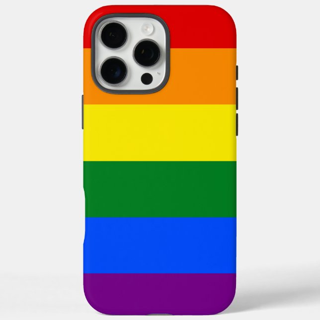 Die Farben des Regenbogens iPhone 16 Pro Max Hülle (Rückseite)