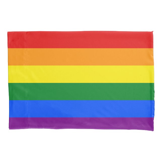 Die Farben des Regenbogens Kissenbezug (Vorderseite)