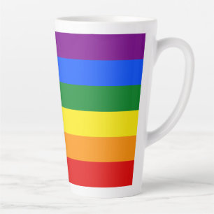 Die Farben des Regenbogens Milchtasse