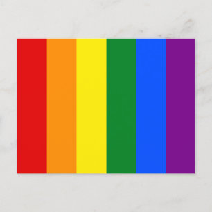 Die Farben des Regenbogens Postkarte
